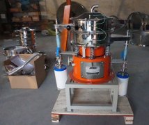 广东400型气体保护超声波旋振筛已发货，邓经理请注意查收！