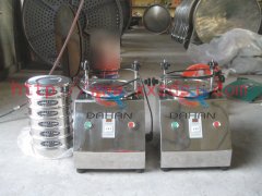 实验室振动筛配套标准试验筛已发货，上海仪器厂王工请注意接收！