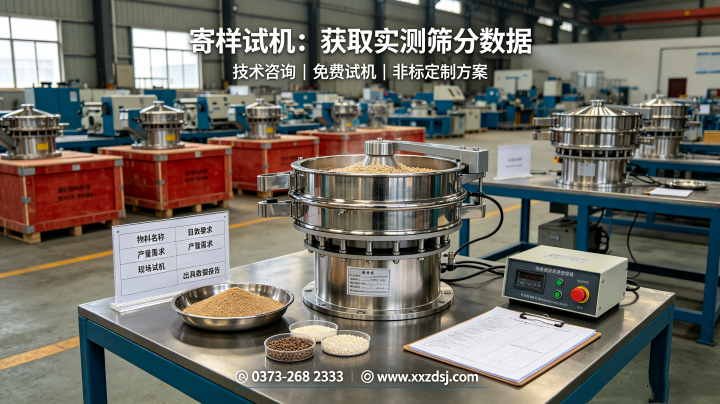 旋振筛厂家怎么选不踩坑？4招识别劣质旋振筛，资深工程师经验分享